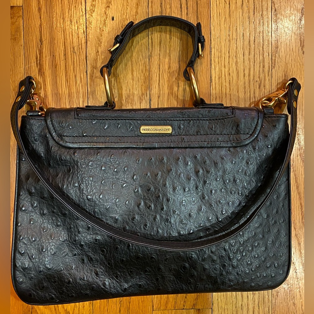 Rebecca Minkoff Ostrich Leather Satchel